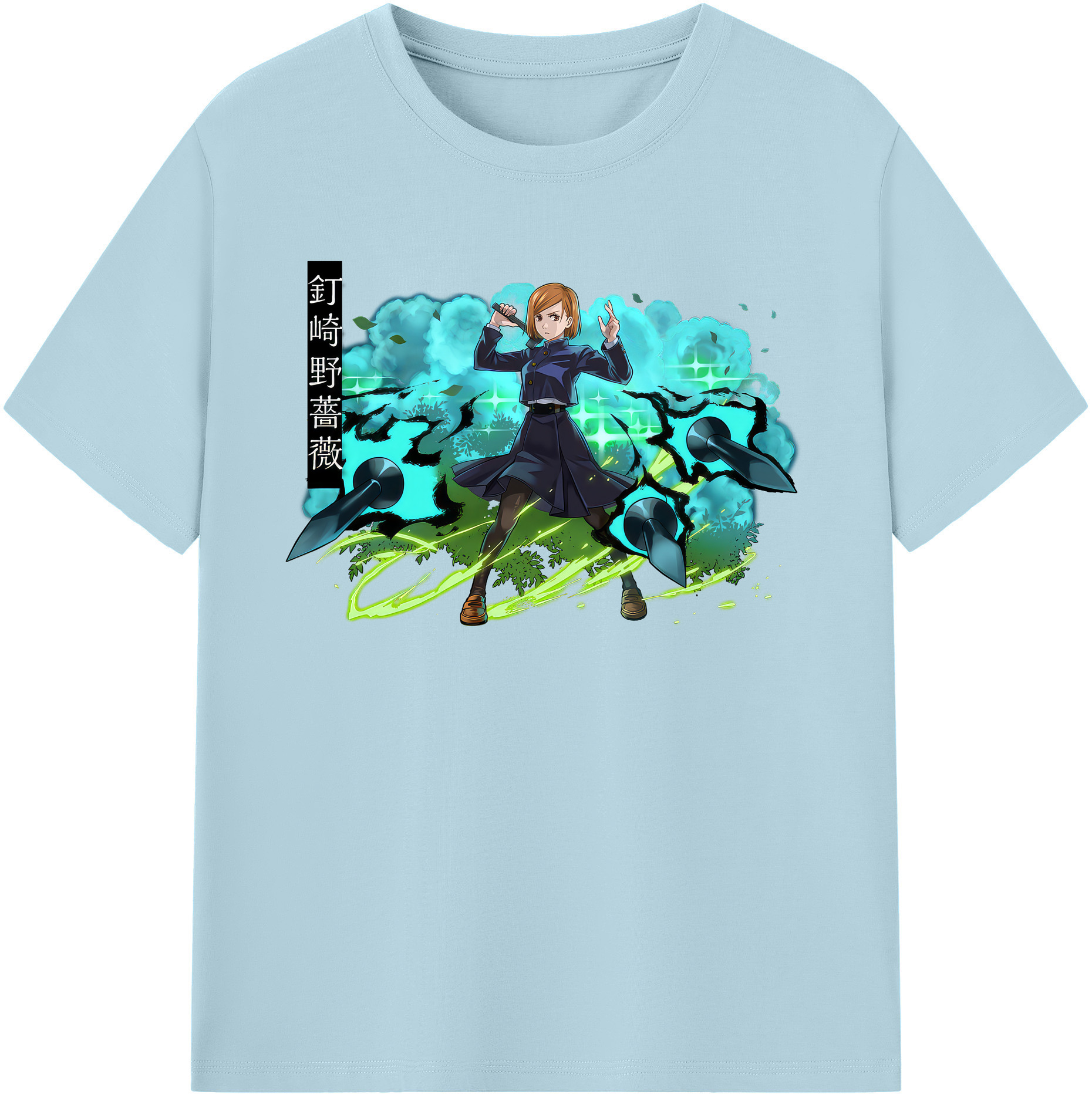 （画像用） 呪術廻戦 Jujutsu Kaisen 綿100％半袖Tシャツ（フロントプリント）